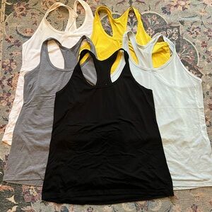 Old Navy Go Dry Racerback Tanks (5)